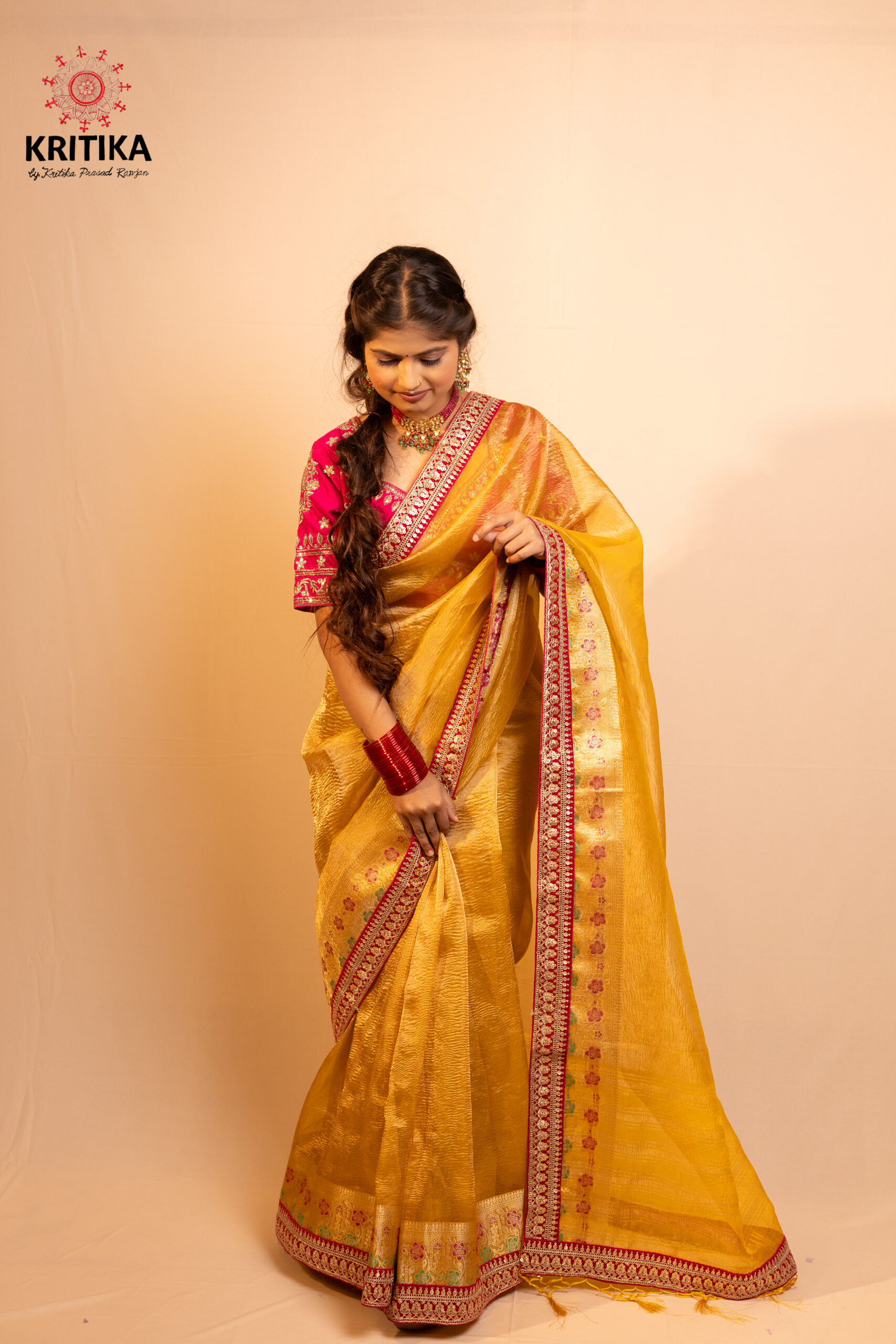 Label Kritika bridal couture portrait