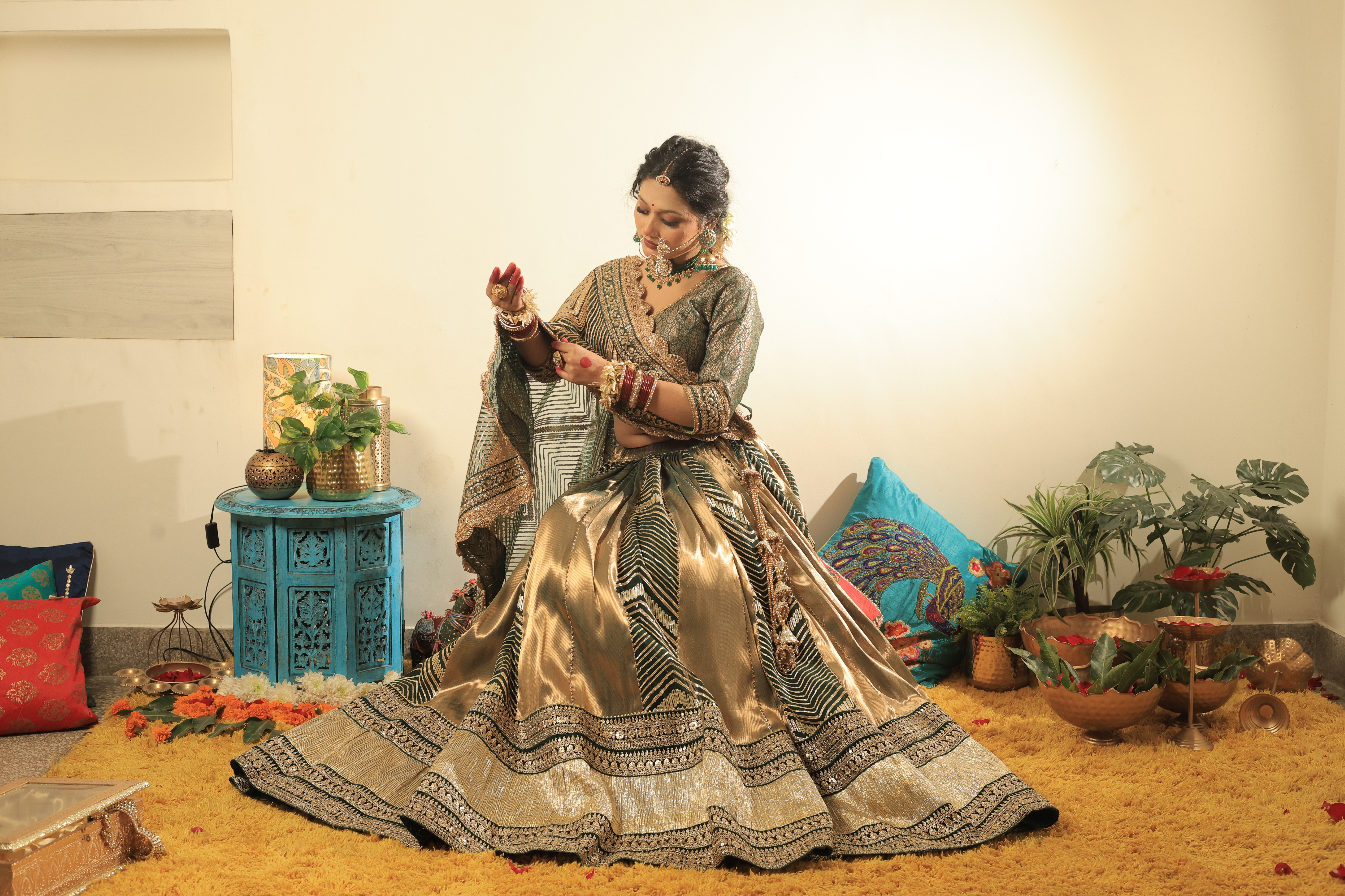 Label Kritika bridal couture portrait