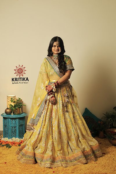 Baagh Lehenga - Designer Luxury Wear