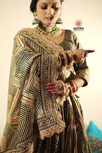 Hariyali Lehenga