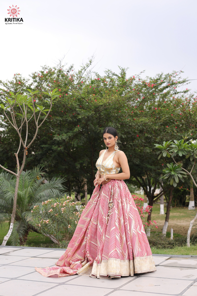 Elena Onion Pink Lehenga Gallery Image 2