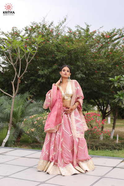 Elena Onion Pink Lehenga Gallery Image 4
