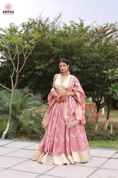 Elena Onion Pink Lehenga Gallery Image 5