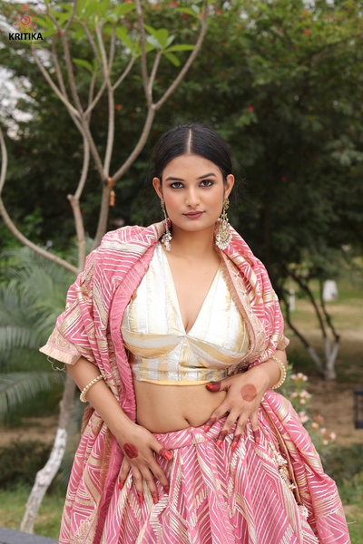 Elena Onion Pink Lehenga Gallery Image 7