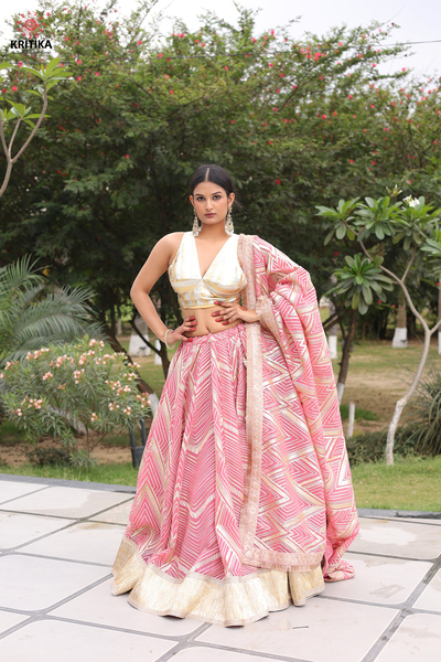 Elena Onion Pink Lehenga